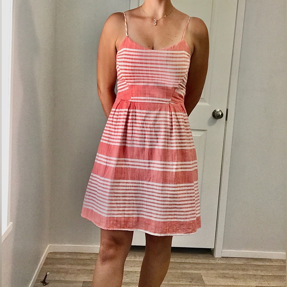 Pink & White Sundress 😍